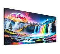 JATOK Diamond Art Kits Adults, Large Landscape Diamond Painting Kits for Adults Beginners, DIY Full Square Drill Gem Art Crafts Home Wall Decor Relax Gifts, 40x70cm/15.7x27.5in