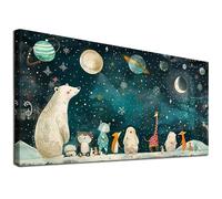JATOK Large Diamond Art Kits Adults, Animal Universe Diamond Painting Kits for Adults Beginners, DIY Full Round Drill Gem Art Crafts Home Wall Decor Relax Gifts, 40x70cm/15.7x27.5in