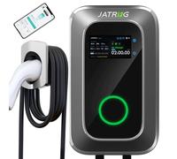 JATRHG S1 Charging Station for Electric Vehicle 7kW 8M 32A Single Phase IP66 Charging Station Type 2 IEC 62196-2 - Fast Charger EV Wallbox