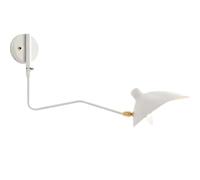 Jatwefiv Adjustable Long Arm Wall Lights Modern Double Head Swing Arm Sconces E27 360° Creative Rotatable Long Wall Lamp for Bedroom Living Room Office Bar Study Etc.,White,95cm