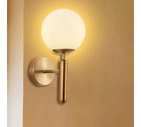 Jatwefiv Wall Lamp Modern Minimalist Planet Wall Uplighter 3000K-6000K Adjustable Round Indoor Wall Sconce Lighting for Living Room Bedroom Hallway Bathroom Wall Light,Gold,D