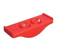 Jauarta Kids Balance Board Toy for Children, Sensory Training Equipment PE Curvy Board for Balance Training Education, in Many Colors, a You Can Give to Your Child (red)