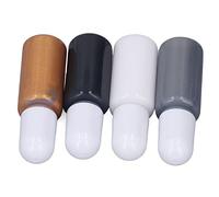 Jauarta Resin Pigment 4 Colors High Concentration Colored UV Resin Dye for Resin Jewelry Making Casting Figurines (Set 9 White, Silver Gray, Gold, Black)