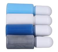 Jauarta Resin Pigment 4 Colors High Concentration Colored UV Resin Dye for Resin Jewelry Making Casting Figurines (Set 6)
