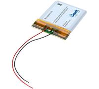 Jauch Quartz LP502243JU Special Prismatic Battery with LiPo Cable 3.7V 450mAh