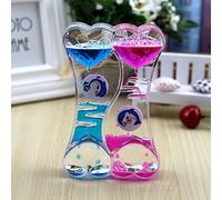 Jauhmui Oil Liquid Hourglass Liquid Timer, Colourful, Soothing Fidget Toy, Liquid Hourglass Timer, Sensory, Water Timer, for Activity, Relaxation, Anxiety, Autism, ADHD (Style 2)