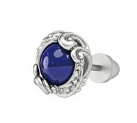 JAUNTY KING Four Mythical Beasts 925 Sterling Silver Earrings, Silver, Created Zircon