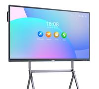 JAV Smart Board, 55" Interactive Whiteboard 4K UHD Touchscreen Digital Electronic Whiteboard, Built in Dual System All-in-One PC Smart Whiteboard for Classroom Office Home Studio (Wall Mount Included)