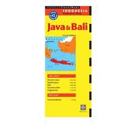 Java & Bali Travel Map Fourth Edition (Periplus Travel Maps)