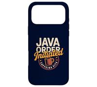 Java Coffee Order Initiated Caffeine Humor Programmers Case for iPhone 17 Pro Max