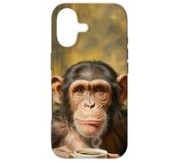 Java Genius Chimp Coffee Lover Art Case for iPhone 17