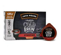 Java House Cold Brew Coffee Concentrate Single Serve Liquid Pods - 1.35 Fluid Ounces Each (Ethiopian, 6 Count)