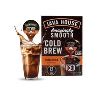 Java House Cold Brew Coffee Concentrate Single Serve Liquid Pods - 1.35 Fluid Ounces Each (Sumatran, 6 Count)