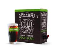 Java House Cold Brew Coffee On Tap, (128 Fluid Ounce Box) Not a Concentrate, No Sugar, Ready to Drink Liquid (Decaf)
