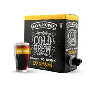 Java House Cold Brew Coffee On Tap, Colombian Black (1 Gallon / 128 Fluid Ounce Box) Single Origin, Not A Concentrate, No Sugar, Ready To Drink Liquid