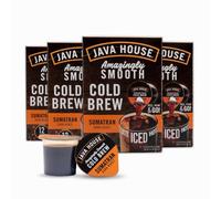 Java House Sumatran Concentrated Dark Roast Cold Coffee Capsules 1.7oz (Pack of 48)