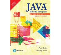 Java How to Program – Early Objects – 11th Edition