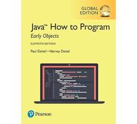 Java How to Program, Early Objects, Global Edition
