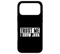 Java PC IT Computer Programmer Computer Science Coder Gift Case for iPhone 17 Pro Max