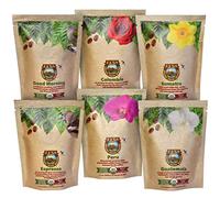 Java Planet - Coffee Beans, Organic Coffee Sampler Pack, Whole Bean Variety Pack, Arabica Gourmet Specialty Coffee, 1.32 POUNDS of Coffee Packed in Six 3.2 oz Bags