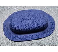 Java Plus Royal Blue Neck Pillow Safety Insert Neck Cushion 32x22cm.