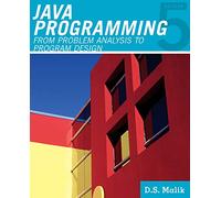 Java' Programming : From Problem Analysis to Program Design
