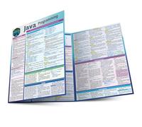 Java Programming Language: A Quickstudy Laminated Reference Guide