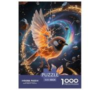 Java Sparrow 1000 Piece Jigsaw Puzzle Educational Games Classic Jigsaw Puzzle Puzzle Game for Adults And Kids 38x26cm/1000pcs