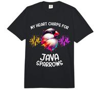 Java Sparrow ECG Java Sparrow Comfort Colors Adult Heavyweight T-Shirt