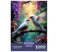 Java Sparrow Jigsaw Puzzle Adult And Children Beautifully Illustrated Fun Activity for Home Birthday Jumbo Age 12+ for Adults 70x50cm/1000pcs