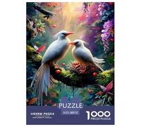 Java Sparrow Jigsaw Puzzle Adult And Children Beautifully Illustrated Fun Activity for Home Birthday Jumbo Age 12+ for Adults 52x38cm/1000pcs