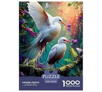 Java Sparrow Jigsaw Puzzle Adult And Children Beautifully Illustrated Rainy Days Fun Activities Birthday Jumbo for Boys And Girls 70x50cm/1000pcs