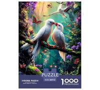 Java Sparrow Jigsaw Puzzle Adult And Children Educational Games Gifts Fun Activity for Home Birthday Jumbo for Boys And Girls 52x38cm/1000pcs