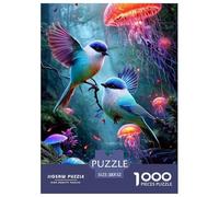 Java Sparrow Jigsaw Puzzle Adult And Children Educational Games Home Decoration Fun Activity for Home Birthday Jumbo Age 12+ for Adults 52x38cm/1000pcs