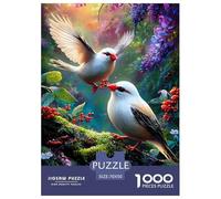 Java Sparrow Jigsaw Puzzles Adult And Children Beautifully Illustrated Fun Activity for Home Birthday Jumbo for Boys And Girls 70x50cm/1000pcs