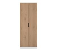 Ready Assembled 2 U Crete Tall 2 Door Robe (Ready Assembled) in White | Size: Large Ready Assembled 2 U White Large