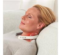 Coopers of Stortford - Foldable EMS Neck Massager for Neck and Shoulder Pain Relief - 6 Massage Modes, 9 Intensity Levels with Heat - USB Rechargeable Portable Device