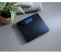Coopers of Stortford - Talking Digital Bathroom Scales for Easy Weight Reading - Voice Output with Clear LCD and Tempered Glass Design