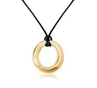 JAVARNV Boho Statement Necklace Western Jewelry for Women Chunky Gold Necklace Long Pendant Necklaces Cowboy Chic Country Concert Outfits for Women Christmas Stocking Stuffers, Metal, No Gemstone