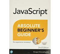JavaScript Absolute Beginner's Guide