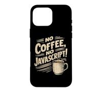JavaScript Coffee Addict Case for iPhone 16 Pro Max