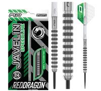 Javelin Speedline Darts | 85% Tungsten | Level 5 Grip | 24g & 26g Tungsten Steel Tip Darts 24g | Red Dragon Darts