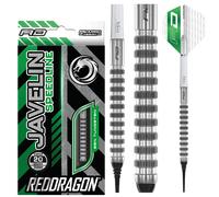 RED DRAGON Darts - Javelin Speedline Series 18g Barrel / 20g Full Weight - Professional 85% Tungsten Soft Tip Darts Set with Dart Flights and Shafts