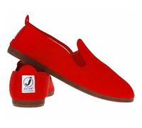 Javer Flossy Style Espadrilles for Men, UK 6-11 - Lightweight Canvas Plimsolls, Comfortable Casual Slip-On Flat Shoes