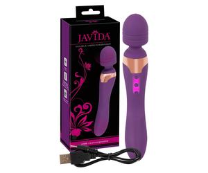 Javida Double - Violet Massaging Vibrator
