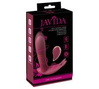 Javida RC - Wireless 3-Function Clitoral Vibrator (Red)