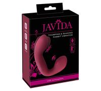 Javida Thumping - Pulsating G-Spot & Clitoral Vibrator (Red)