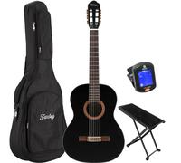 Javier Enriques CAG-85BK Black classical guitar starter set