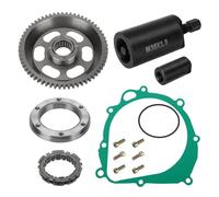 JAVIK Starter Clutch Assy & Flywheel Puller Kit Fit for Suzuki DR-Z400 2000-2020 QuadSport Z 400 LT-Z400 2003-2014, OEM# 12600-29810 11483-07G10 11483-07G00