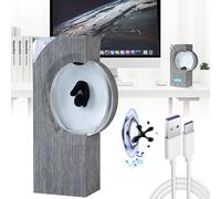 JavoN Magnetic Fluid Speaker Pickup, Ferrofluid Speaker Music Mate/Sound Partner, Theater Audio Music Rhythm Light 360° Surround Sound For Gaming, Car, Pc, Tv, Party And More,Grey